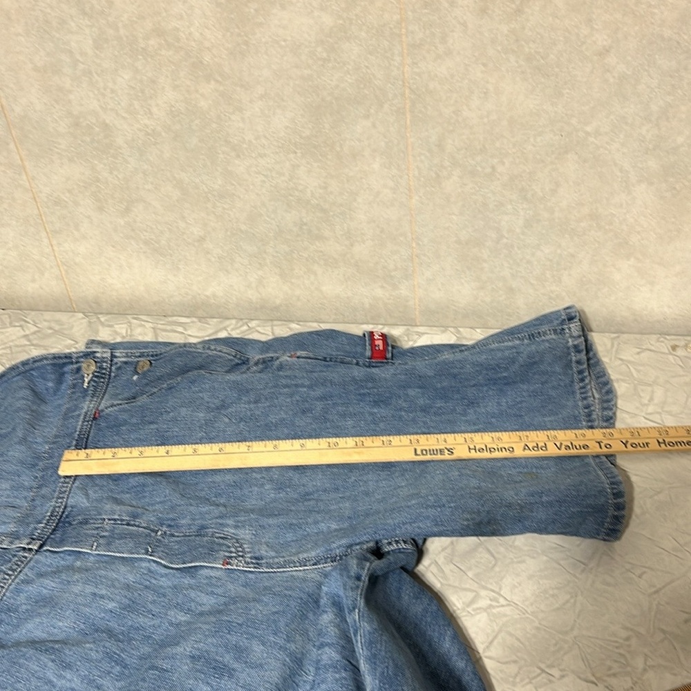 Polo Vtg Ralph Lauren Uniform Shortalls Carpenter… - image 8